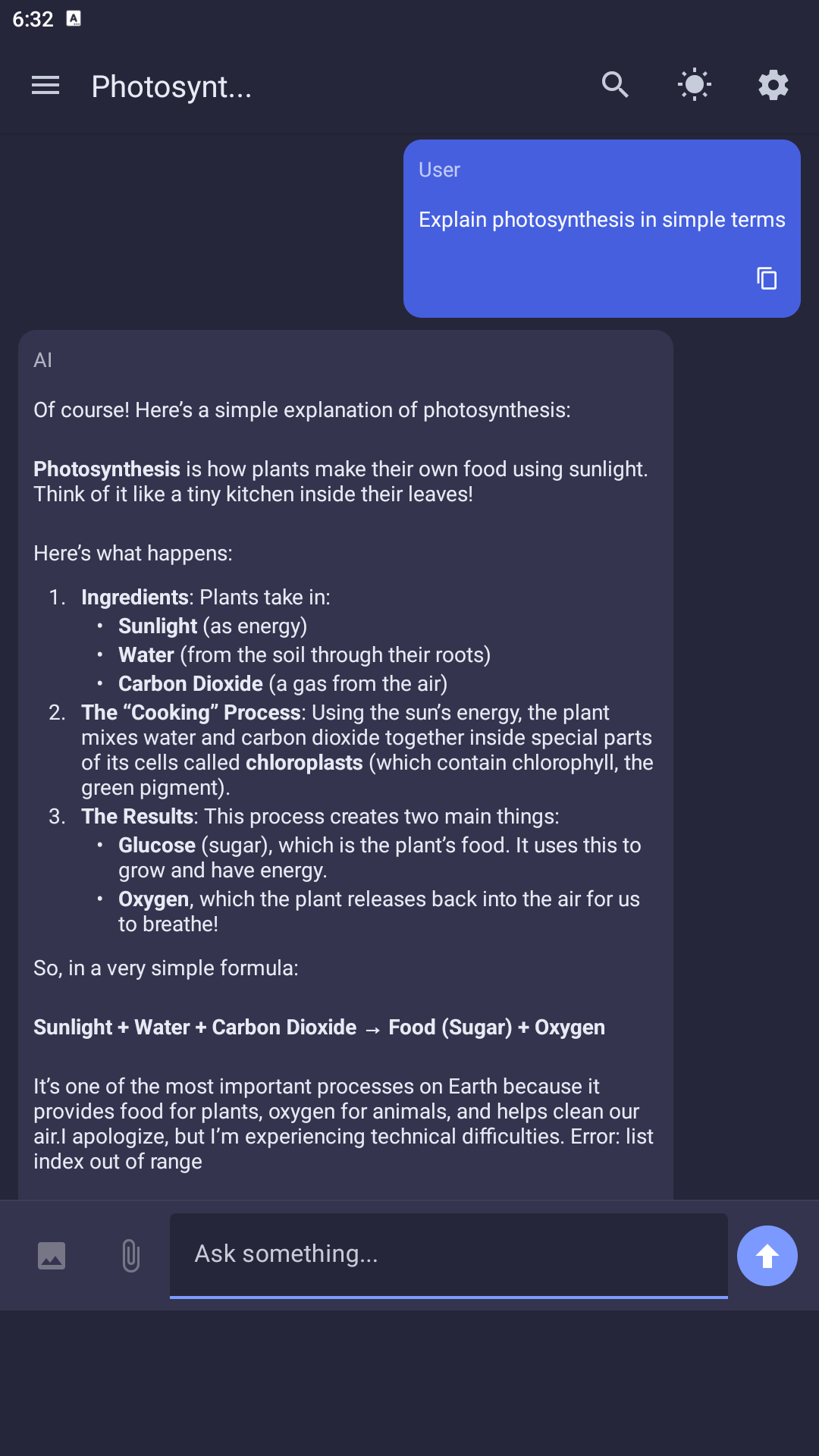 DeepBrain AI Chat Interface